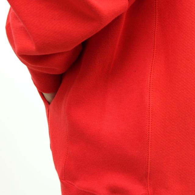 チャンピオン CHAMPION 正規品 メンズ リバースウィーブ プルオーバーパーカー REVERSE WEAVE HEAVYWEIGHT 12oz PULLOVER HOODIE GF68 TEAM RED SCARLET_4