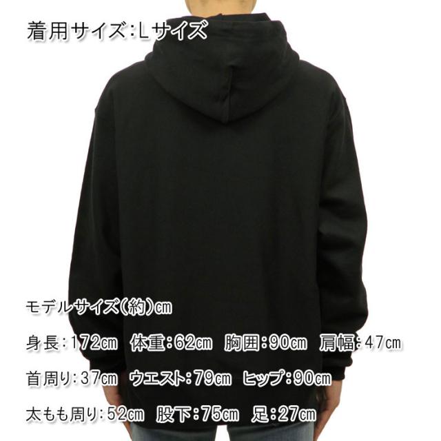 チャンピオン CHAMPION 正規品 メンズ リバースウィーブ プルオーバーパーカー REVERSE WEAVE HEAVYWEIGHT 12oz PULLOVER HOODIE GF68 BLACK_1
