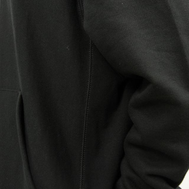 チャンピオン CHAMPION 正規品 メンズ リバースウィーブ プルオーバーパーカー REVERSE WEAVE HEAVYWEIGHT 12oz PULLOVER HOODIE GF68 BLACK_5