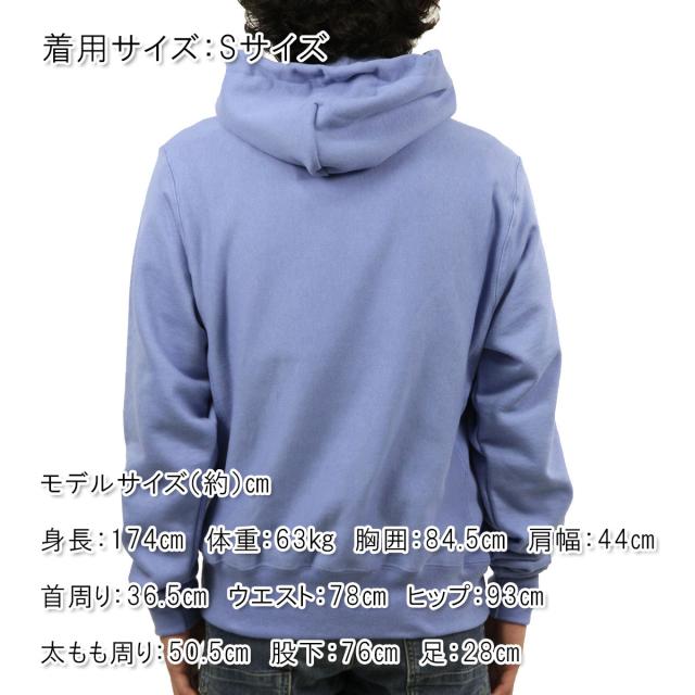 チャンピオン パーカー メンズ 正規品 CHAMPION リバースウィーブ プルオーバーパーカー REVERSE WEAVE HEAVYWEIGHT 12oz PULLOVER HOODIE GF68 1PR FRONTIER BLUE_1