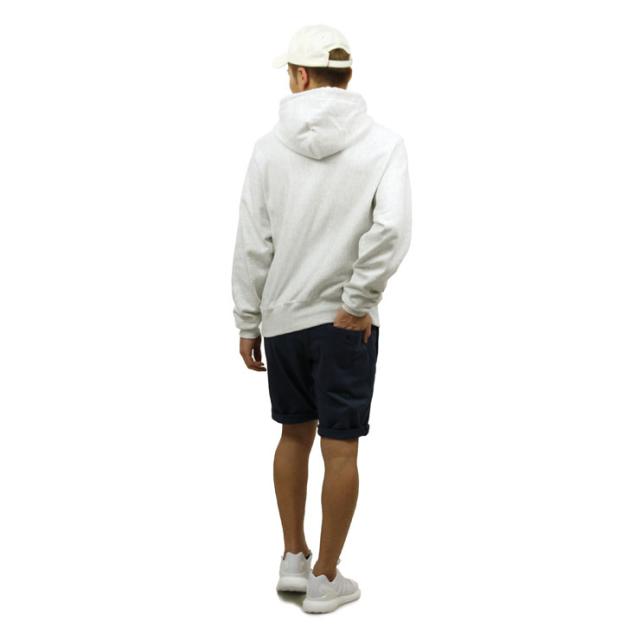 チャンピオン CHAMPION 正規品 メンズ リバースウィーブ プルオーバーパーカー REVERSE WEAVE HEAVYWEIGHT 12oz PULLOVER HOODIE GF68 GFS SILVER GREY_8