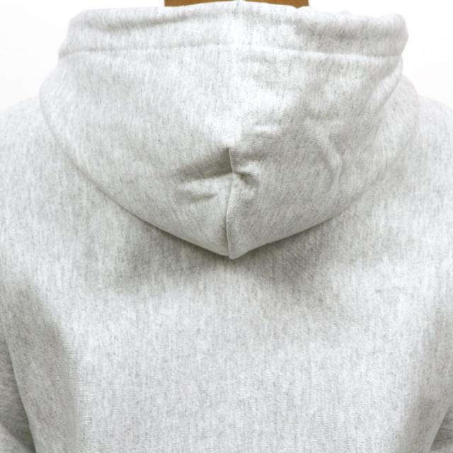 チャンピオン CHAMPION 正規品 メンズ リバースウィーブ プルオーバーパーカー REVERSE WEAVE HEAVYWEIGHT 12oz PULLOVER HOODIE GF68 GFS SILVER GREY_3