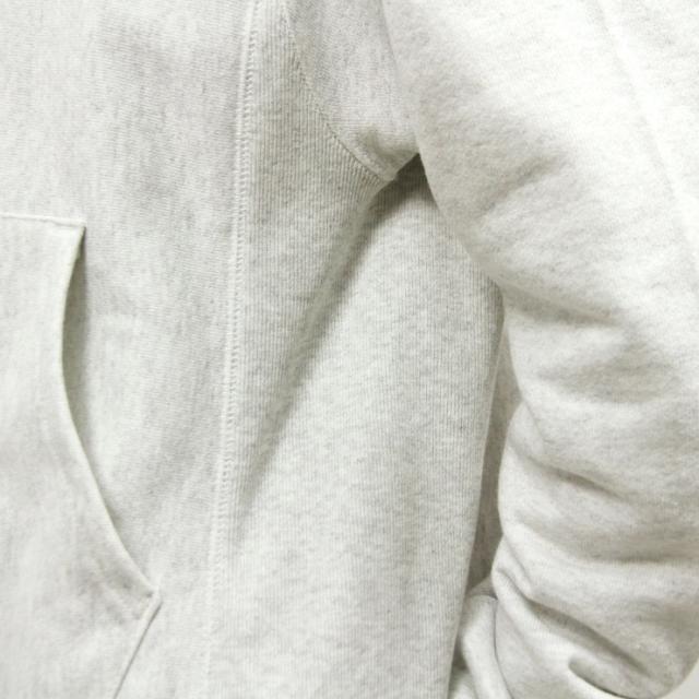 チャンピオン CHAMPION 正規品 メンズ リバースウィーブ プルオーバーパーカー REVERSE WEAVE HEAVYWEIGHT 12oz PULLOVER HOODIE GF68 GFS SILVER GREY_5