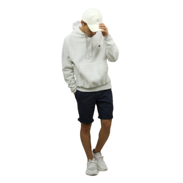 チャンピオン CHAMPION 正規品 メンズ リバースウィーブ プルオーバーパーカー REVERSE WEAVE HEAVYWEIGHT 12oz PULLOVER HOODIE GF68 GFS SILVER GREY_6
