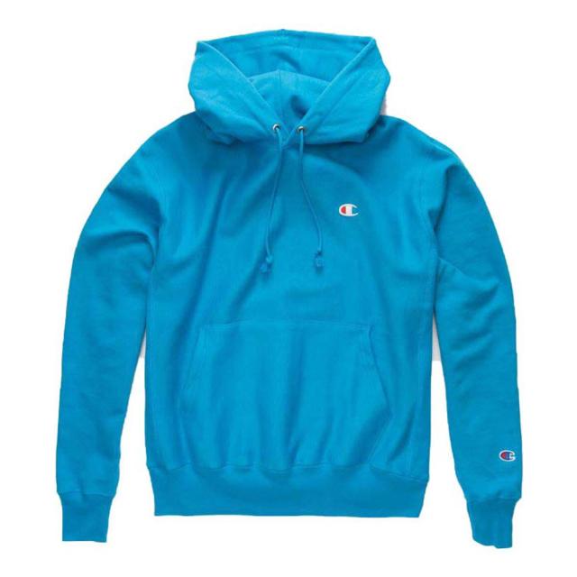 チャンピオン パーカー メンズ 正規品 CHAMPION リバースウィーブ プルオーバーパーカー REVERSE WEAVE HEAVYWEIGHT 12oz PULLOVER HOODIE GF68 7YF DEEP BLUE WATER_2