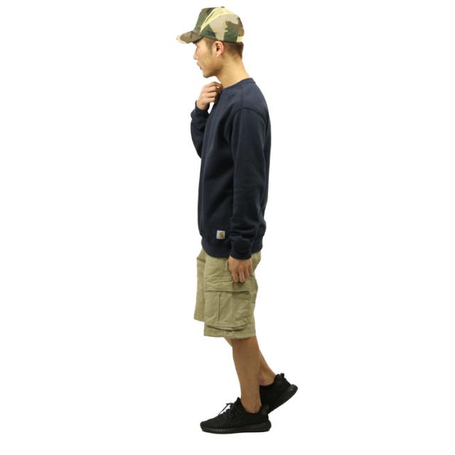 カーハート スウェット メンズ 正規品 CARHARTT トレーナー LOOSE FIT MIDWEIGHT 10.5oz CREWNECK SWEATSHIRT K124 472 NEW NAVY クリスマス プレゼント ラッピング