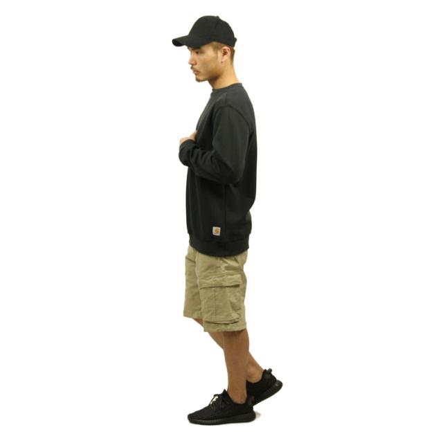 カーハート スウェット メンズ 正規品 CARHARTT トレーナー LOOSE FIT MIDWEIGHT 10.5oz CREWNECK SWEATSHIRT K124 BLK BLACK クリスマス プレゼント ラッピング
