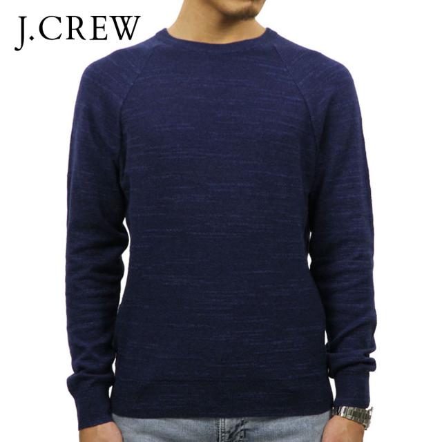 ジェイクルー セーター メンズ 正規品 J.CREW TEXTURED COTTON CREWNECK SWEATER f9518 クリスマス プレゼント ラッピング