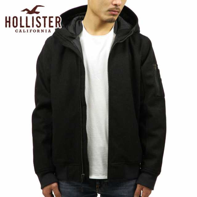 敬老の日 ホリスター アウター メンズ 正規品 Hollister ジャケット Hooded Wool Blend Bomber Jacket 332 328 0662 900 プレゼントの通販はau Pay マーケット Mixon ミクソン