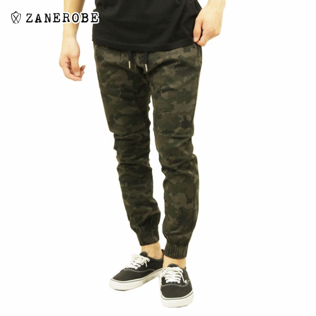 ゼンローブ ジョガーパンツ メンズ 正規販売店 ZANEROBE シュアショット チノパン ボトムス 迷彩柄 SURESHOT CHINO JOGGER PANTS DARK CAMO 704JP-STAの通販は