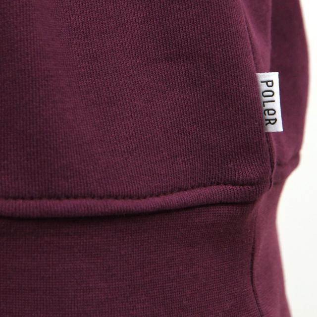ポーラー パーカー メンズ 正規販売店 POLER プルオーバーパーカー MOUNTAIN RAINBOW HOODIE 21260001-GRP GRAPE_5
