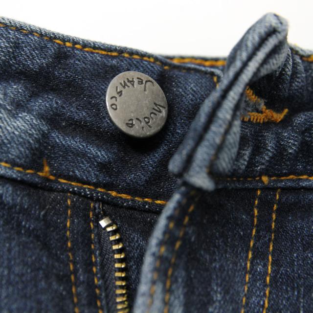 ヌーディージーンズ ジーンズ メンズ 正規販売店 Nudie Jeans ジーパン SKINNY LIN 797 1125120 1100 IAN REPLICA SELVAGE 父の日 プレゼント ラッピング_4