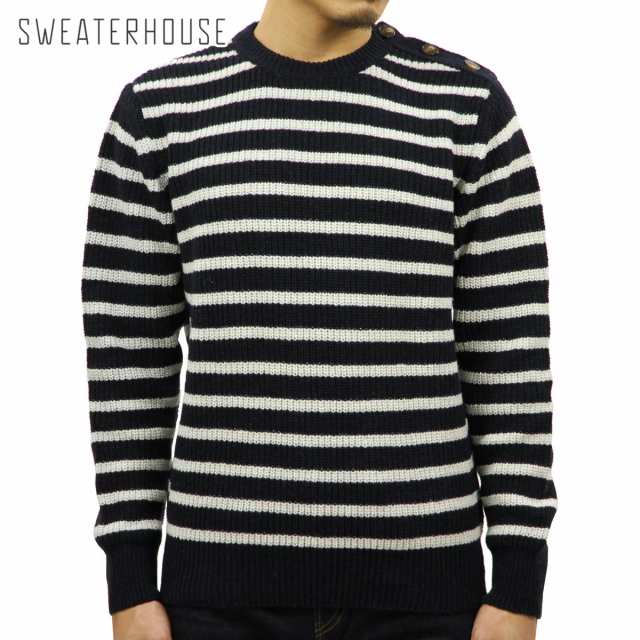 【ポイント10倍 10/11 16:00〜10/24 9:59】 セーターハウス セーター メンズ 正規販売店 SWEATERHOUSE CREW NECK KNIT SWEATER 1KN1209 6