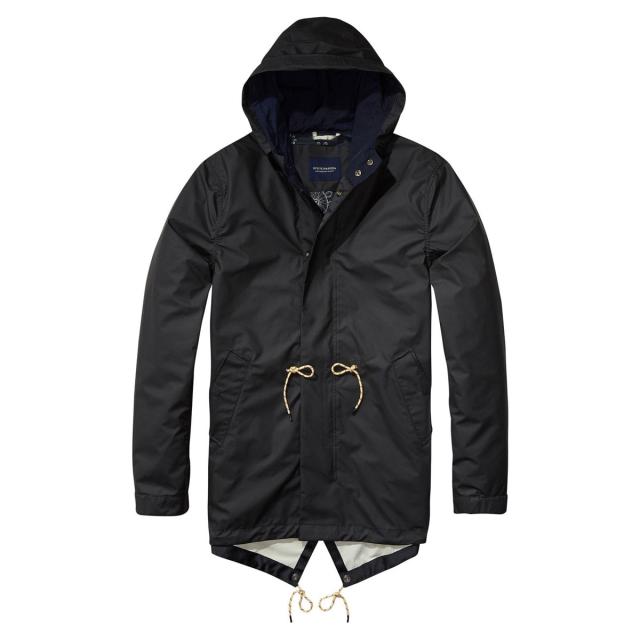 【ポイント10倍 5/7 10:00〜5/16 9:59】 スコッチアンドソーダ SCOTCH＆SODA 正規販売店 メンズ ロングコート NYLON RUBBER COATE DC 137069 0157 41100 WASHED_2
