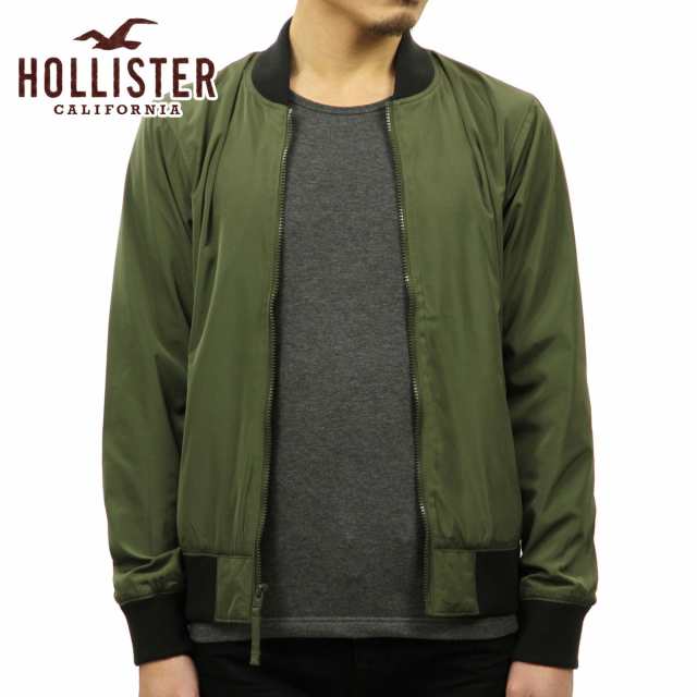 HollisterホリスターUS限定日本未入荷ミリタリーMA1コットンジャケット