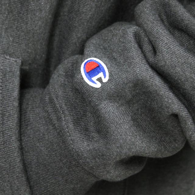 チャンピオン CHAMPION 正規品 メンズ リバースウィーブ ジップアップパーカー REVERSE WEAVE HEAVYWEIGHT 12oz ZIP UP HOODIE GF69 GRANITE HEATHER_3