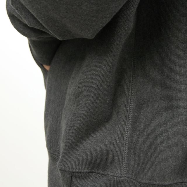 チャンピオン CHAMPION 正規品 メンズ リバースウィーブ ジップアップパーカー REVERSE WEAVE HEAVYWEIGHT 12oz ZIP UP HOODIE GF69 GRANITE HEATHER_4