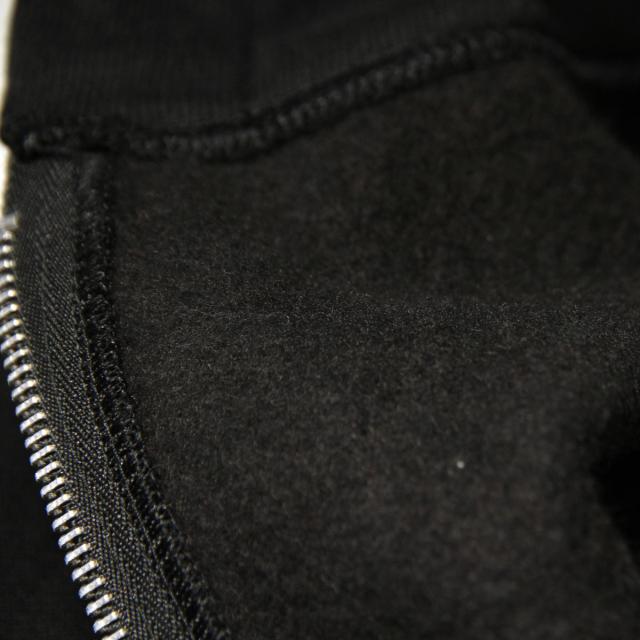 チャンピオン CHAMPION 正規品 メンズ リバースウィーブ ジップアップパーカー REVERSE WEAVE HEAVYWEIGHT 12oz ZIP UP HOODIE GF69 BLACK_6