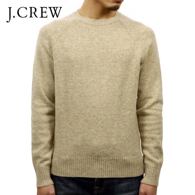 ジェイクルー セーター メンズ 正規品 J.CREW クルーネックセーター LAMBSWOOL CREWNECK SWEATER H0520 HTHR BIRCH クリスマス プレゼント ラッピング