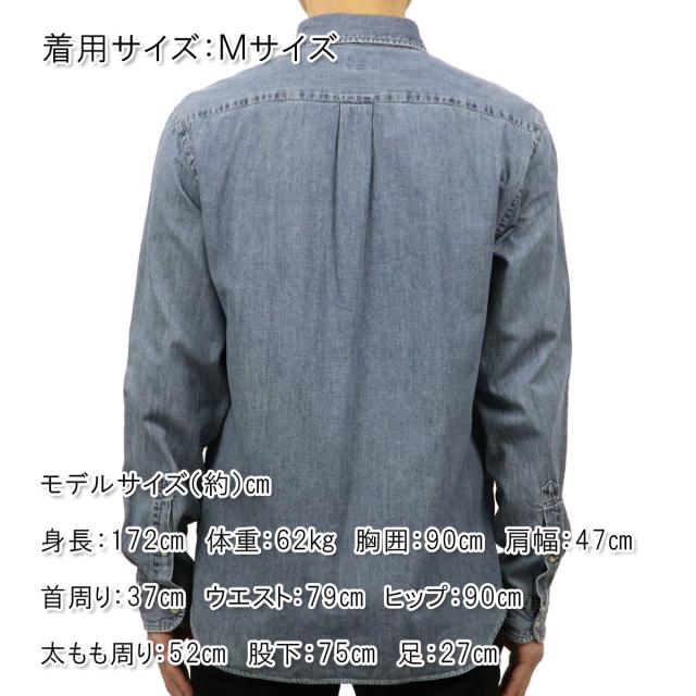 ジェイクルー シャツ メンズ 正規品 J.CREW 長袖シャツ ボタンダウンシャツ LIGHTWEIGHT DENIM WORKSHIRT G7105 INDIGO_1