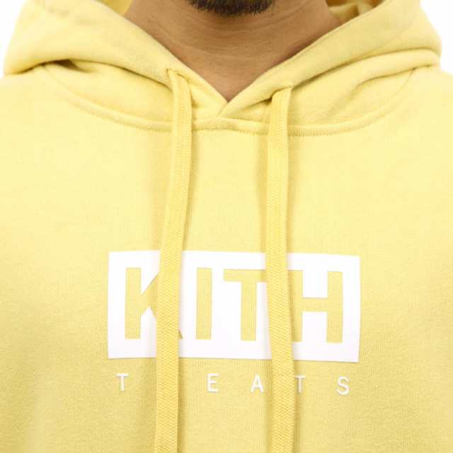 kith yellow hoodie