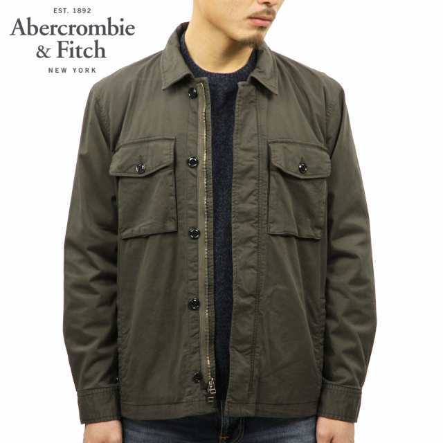 アバクロ シャツ メンズ 正規品 Abercrombie＆Fitch アウター 長袖