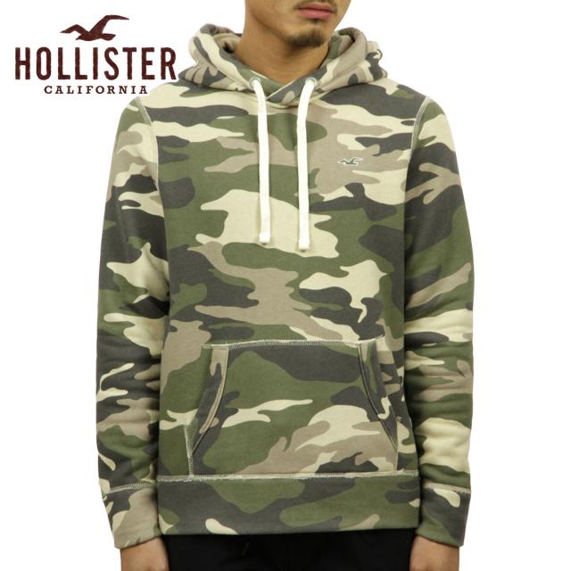 camo hollister hoodie