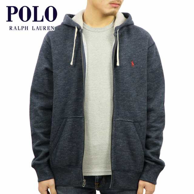 ralph lauren cotton blend fleece hoodie