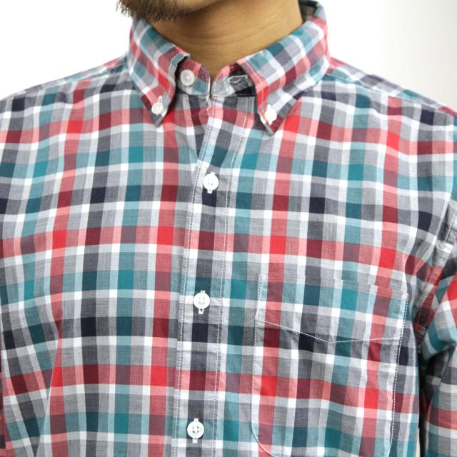 アメリカンイーグル AMERICAN EAGLE 正規品 メンズ 長袖 ボタンダウン