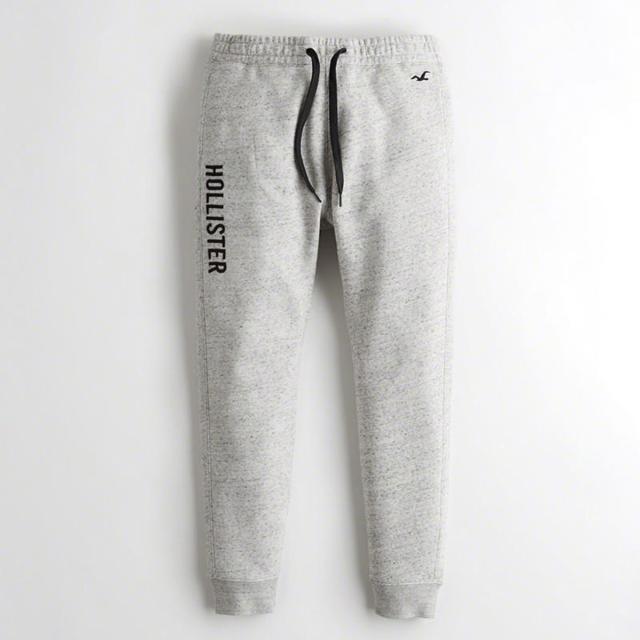 hollister skinny fleece jogger pants