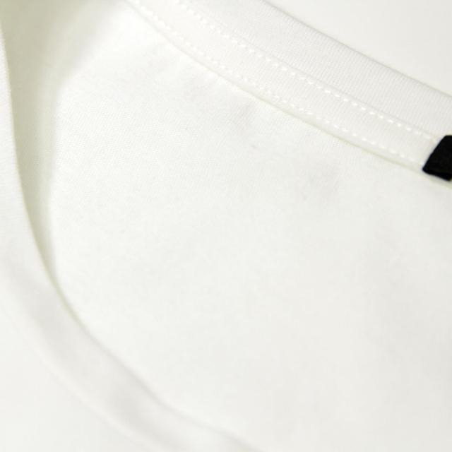 20%OFFクーポンセール 【利用期間 6/12 10:00〜6/21 9:59】 メゾンスコッチ MAISON SCOTCH 正規販売店 レディース 無地 半袖Tシャツ WOVEN AND JERSEY MIXED TEE WITH LADDER TAPE INSERTS 143755 01 54436 OFF WHI 父の日 プレゼント ラッピング_5