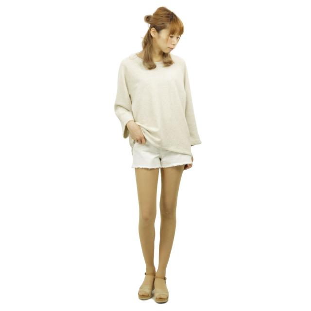 メゾンスコッチ MAISON SCOTCH 正規販売店 レディース ショートパンツ BOYFRIEND FIT SHORTS WITH SUNFADED WASHINGS AND RAW EDGE HEM 143786 06 52507 WHITE_7