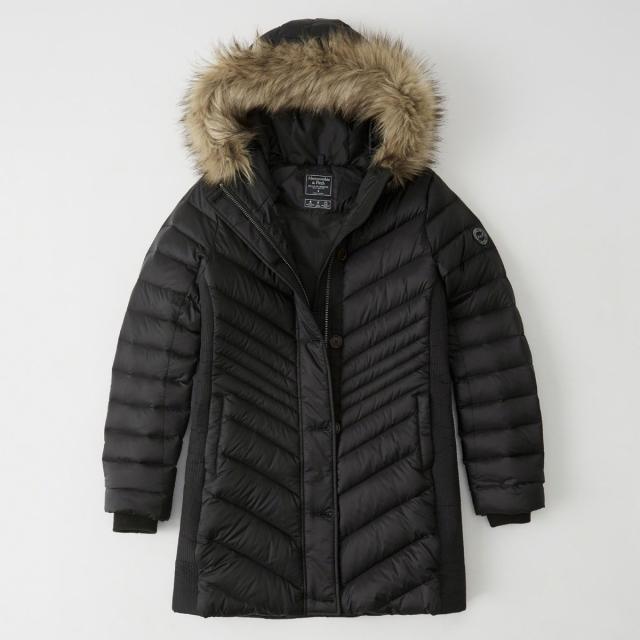 アバクロ アウター レディース 正規品 Abercrombie＆Fitch ジャケット ダウンコート DOWN-FILLED PARKA 144-442-0586-900 父の日 プレゼント ラッピング_2