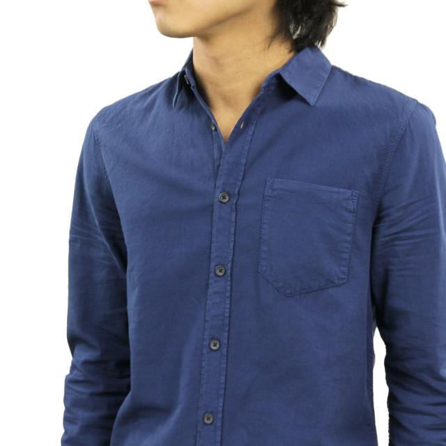 【ポイント10倍 6/12 11:00〜6/21 9:59】 ヌーディージーンズ シャツ メンズ 正規販売店 Nudie Jeans 長袖シャツ ワークシャツ HENRY LONG SLEEVE SHIRT ODEN BLUE C28 140426 父の日 プレゼント ラッピング_3