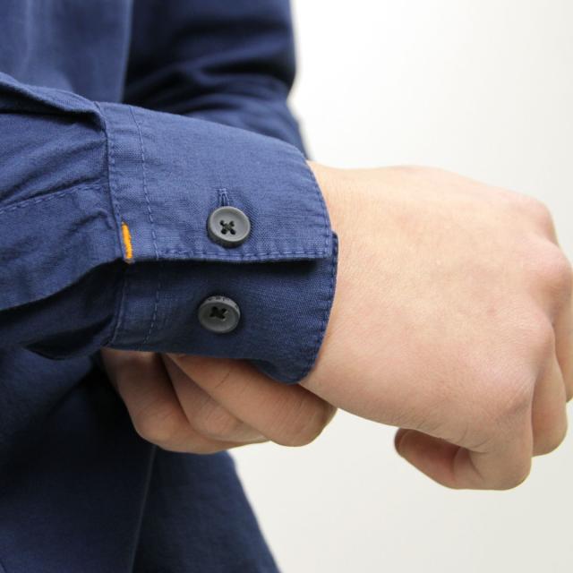 ヌーディージーンズ シャツ メンズ 正規販売店 Nudie Jeans 長袖シャツ