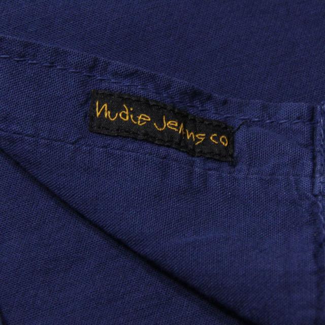 ヌーディージーンズ シャツ メンズ 正規販売店 Nudie Jeans 長袖シャツ