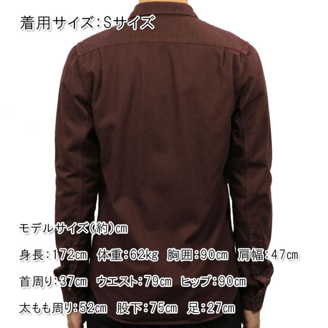 ヌーディージーンズ シャツ メンズ 正規販売店 Nudie Jeans 長袖シャツ ワークシャツ HENRY PIGMENT DYED SHIRT PLUM P03 140501 父の日 プレゼント ラッピング_1
