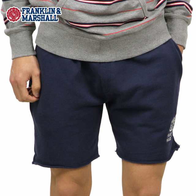 フランクリン マーシャル ショートパンツ メンズ 正規販売店 Franklin Marshall ハーフパンツ ボトムス Fleece Pants Navy Sfmf227an 0の通販はau Pay マーケット Mixon ミクソン