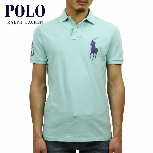 slim fit cotton mesh polo