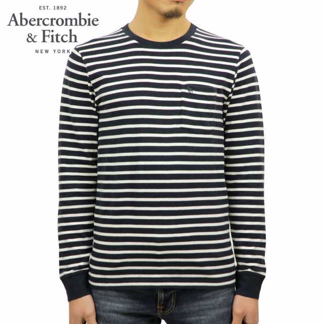 敬老の日 アバクロ Tシャツ メンズ 正規品 Abercrombie Fitch 長袖tシャツ クルーネックtシャツ Long Sleeve Icon Pocket Tee 124 228 0の通販はau Pay マーケット Mixon ミクソン