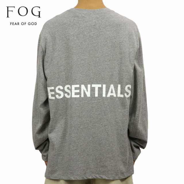 フィアオブゴッド fog essentials Tシャツ ロンT メンズ 正規品 クルーネック バックプリント 長袖Tシャツ FOG - FEAR  OF GOD ESSENTIALS｜au PAY マーケット