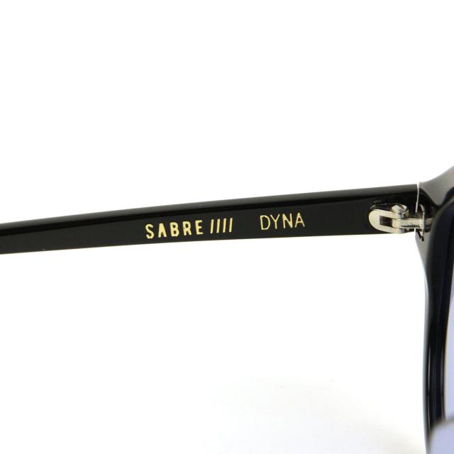 セイバー SABRE 正規販売店 サングラス めがね DYNA BLACK GROSS FRAME