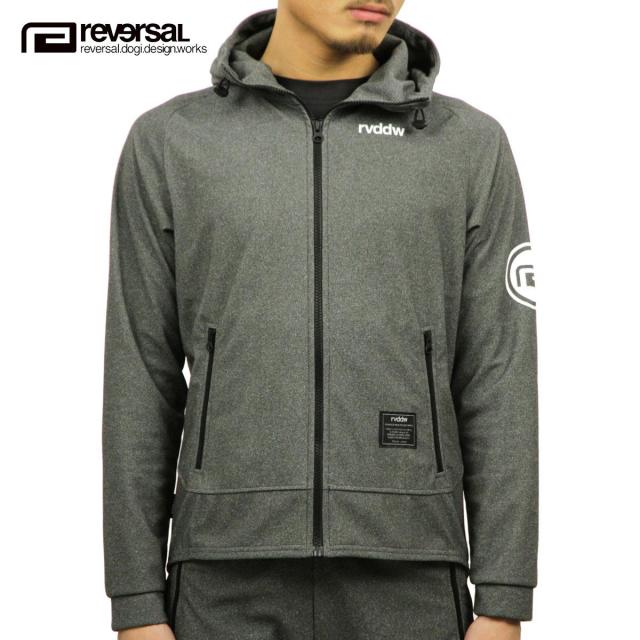 リバーサル アウター メンズ 正規販売店 REVERSAL rvddw  ジャケット ジップアップジャケット TECH ZIP UP HOODIE rv18aw006 DARK HEATHERの通販は 17,420円