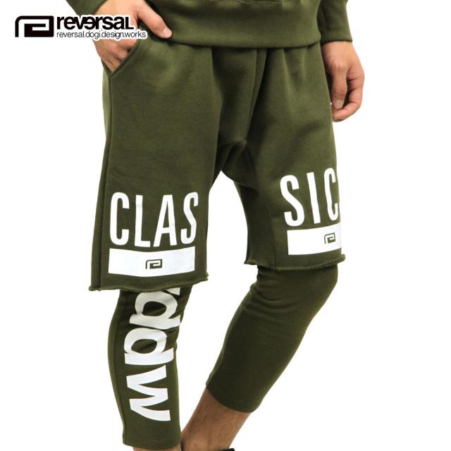 リバーサル REVERSAL rvddw 正規販売店 メンズ レイヤードスウェットショートパンツ CLASSICS LAYERED SHORT PAN クリスマス プレゼント ラッピング