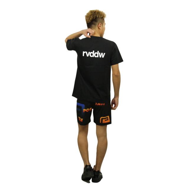 リバーサル ショートパンツ メンズ 正規販売店 REVERSAL rvddw ボトムス ファイトショーツ TELEPORTATION ACTIVE SHORTS rv18aw033 BLACK_8