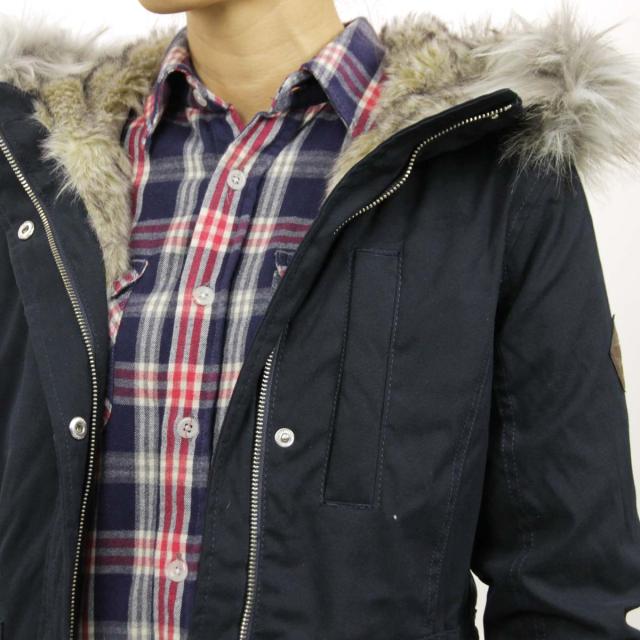 【ポイント10倍 4/23 0:00〜4/29 9:59】 ホリスター アウター レディース 正規品 HOLLISTER ジャケット フードロングコート Stretch Faux-Fur-Lined Parka 344-445-0674-200_3