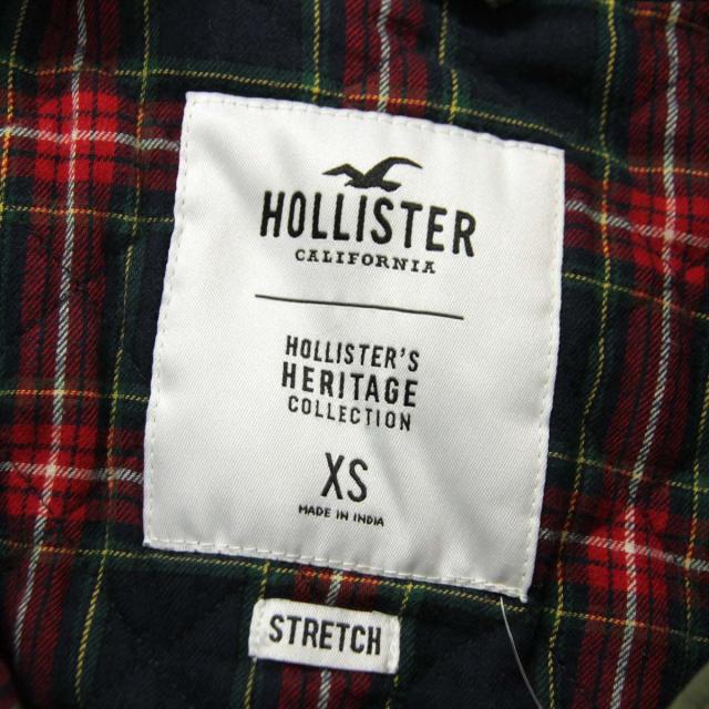 ホリスター アウター レディース 正規品 HOLLISTER ジャケット ボンバージャケット Stretch Flannel-Lined Twill Bomber Jacket 344-445-0661-330 父の日 プレゼント ラッピング_6