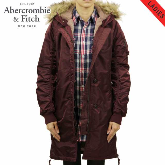 abercrombie shiny nylon parka