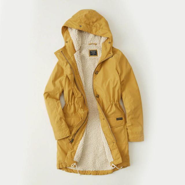 アバクロ アウター レディース 正規品 Abercrombie＆Fitch ジャケット ミリタリージャケット Sherpa Military Parka 144-442-0686-800_2