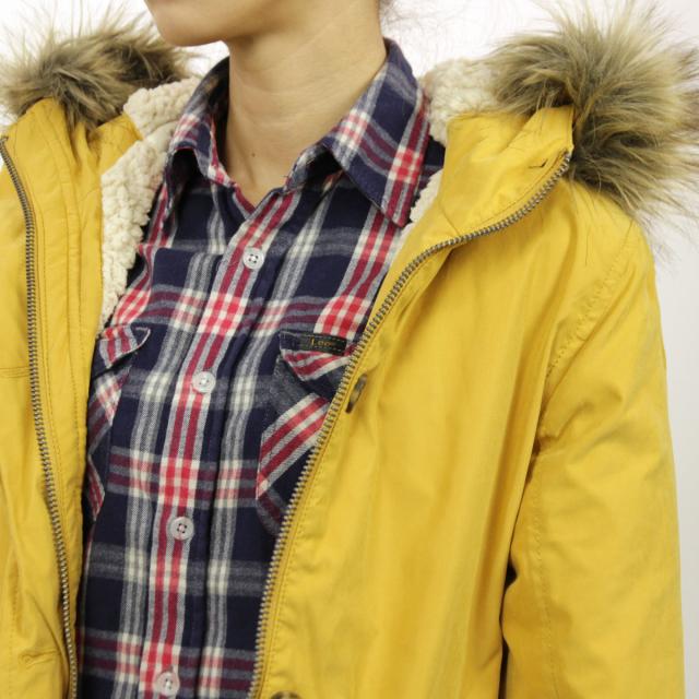 アバクロ アウター レディース 正規品 Abercrombie＆Fitch ジャケット ミリタリージャケット Sherpa Military Parka 144-442-0686-800_3